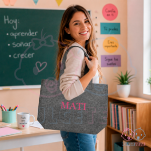 Bolso de Fieltro Personalizado con Nombre