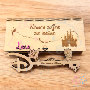 Llave de Disney personalizada con Caja