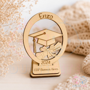 Trofeo de Graduación Personalizado