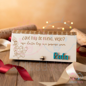 Llave Parque Warner Personalizada con Caja