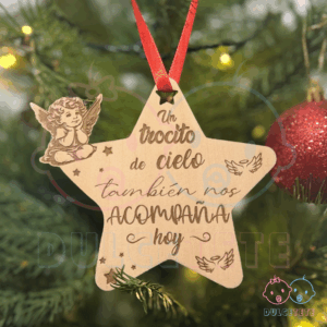 Colgante Estrella con Ángel