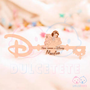 Llave de Disney Blancanieves Personalizada