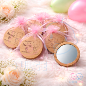 Espejo Personalizado de Bambú