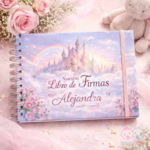Libro de Firmas de Cuento Mágico Personalizado