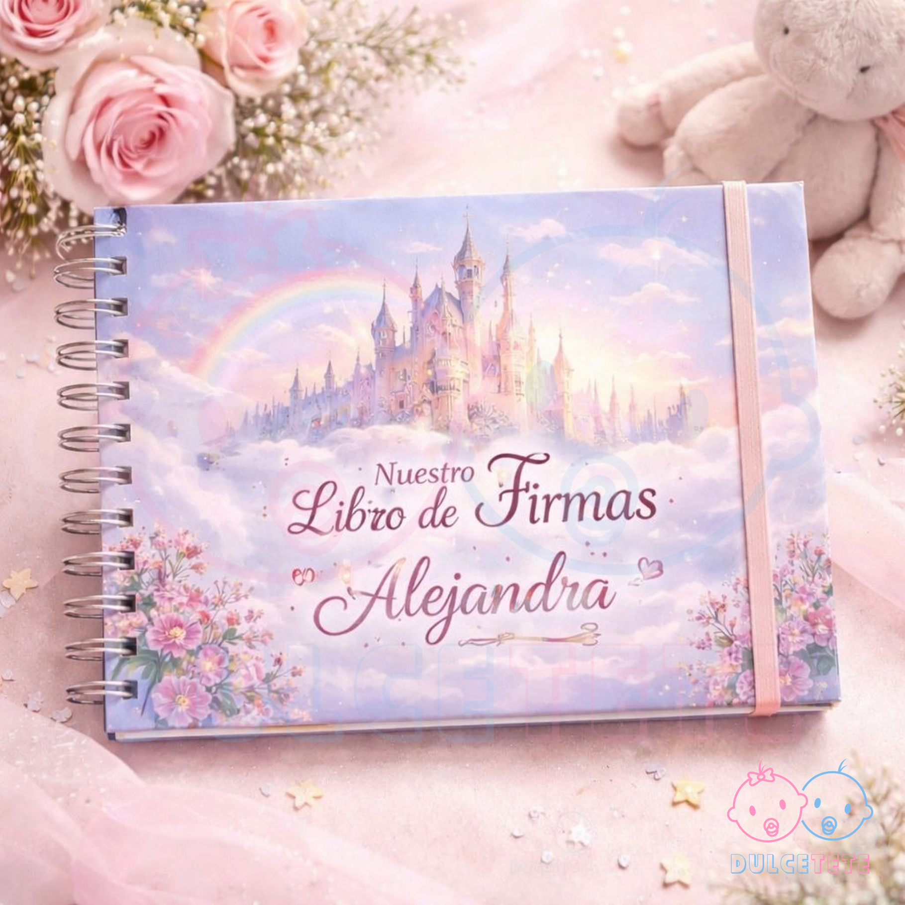 Libro de Firmas de Cuento Mágico Personalizado